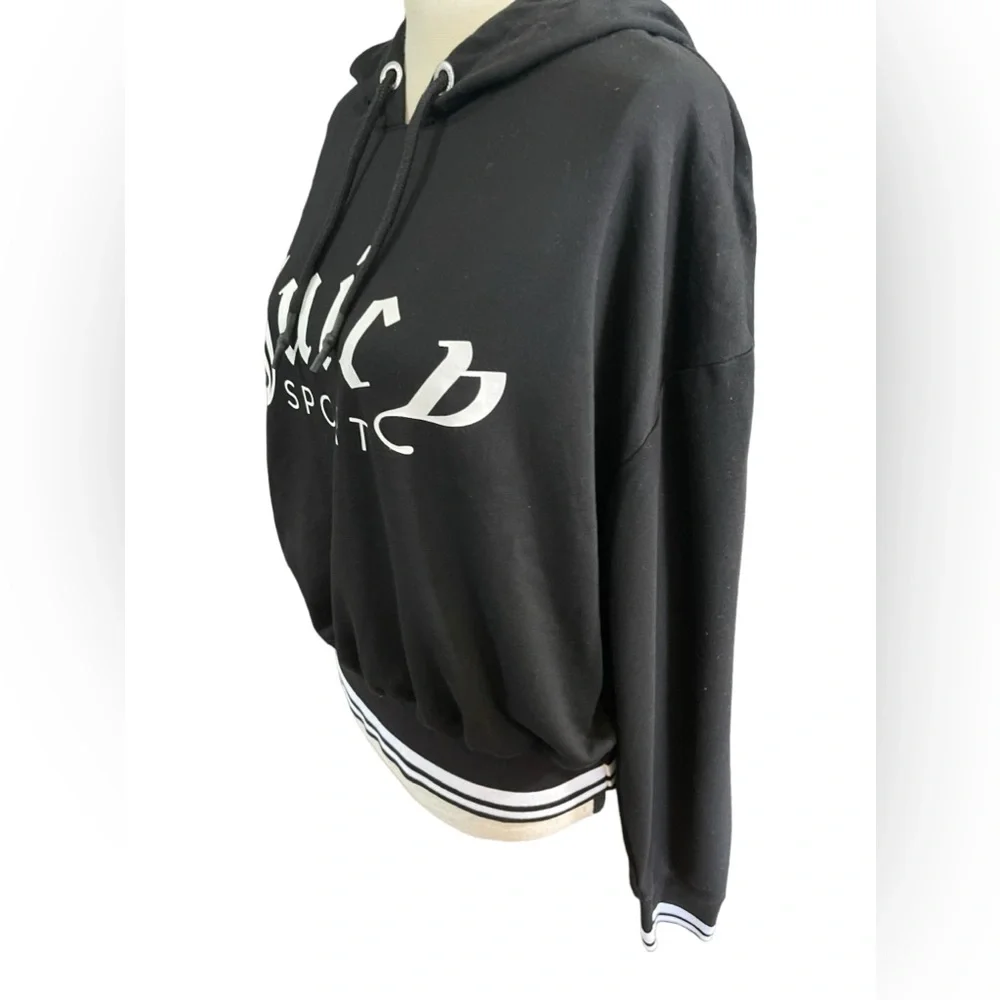 EUC Juicy Couture Logo Hoodie Size L - Picture 7 of 10